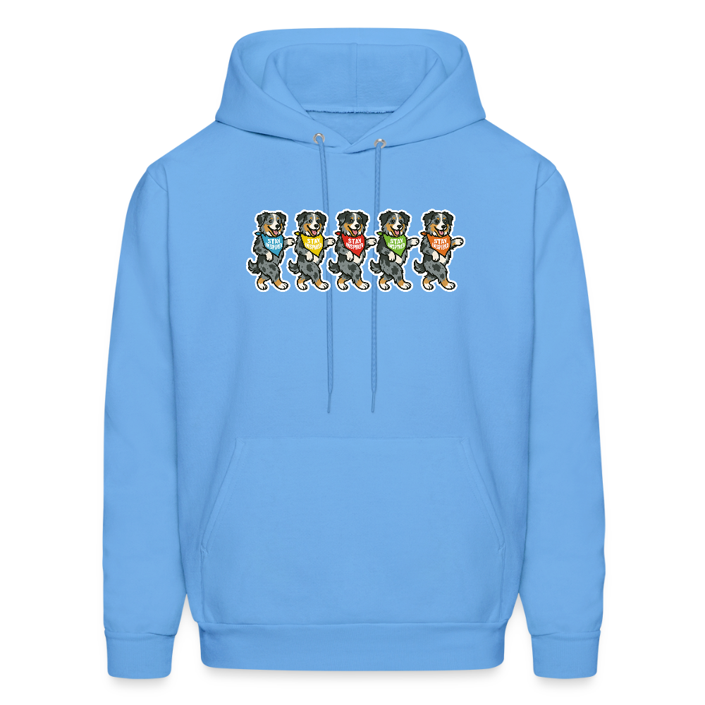 Dancing Aussies Hoodie - carolina blue