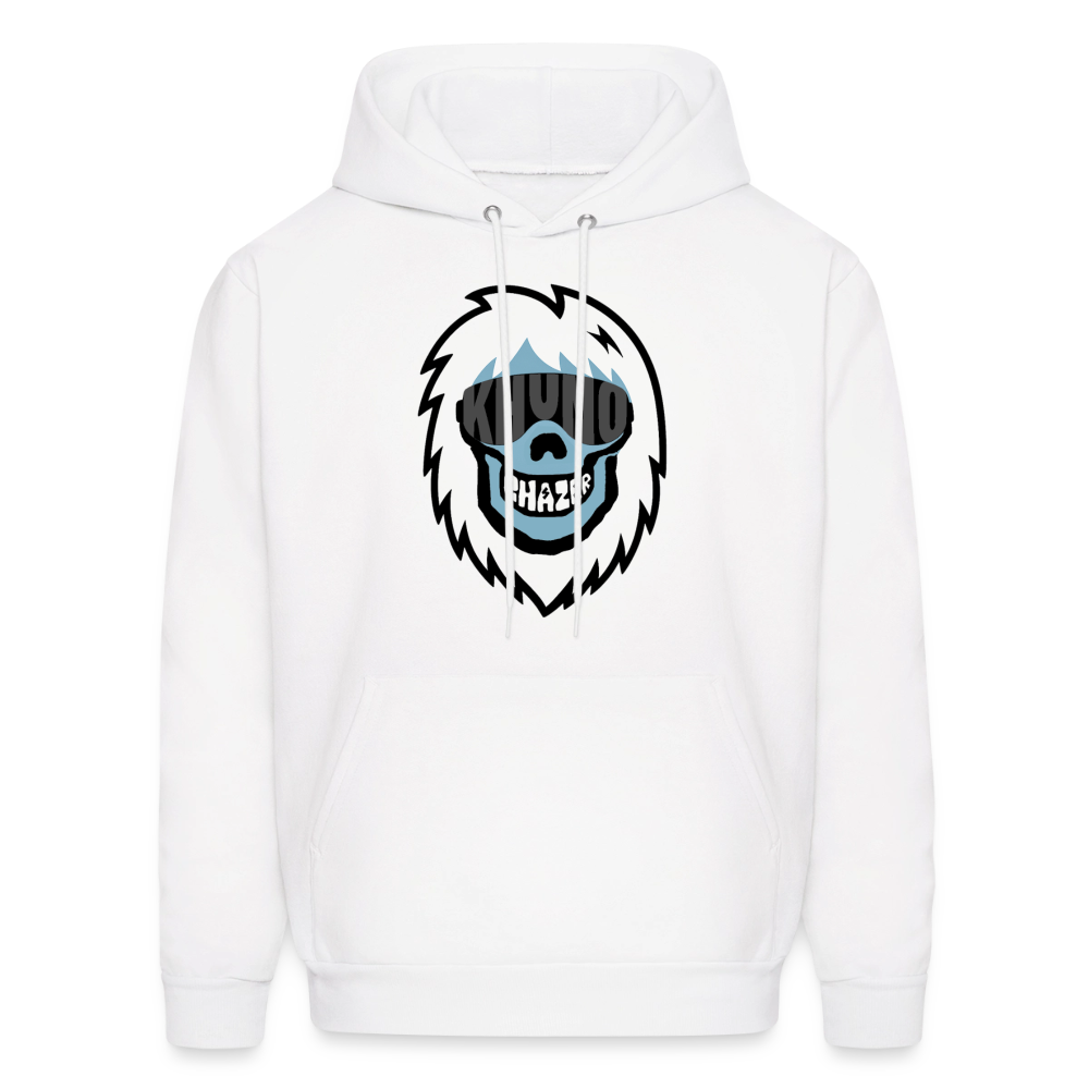 Chazer X Khuno: Skeleton Yeti Hoodie - white