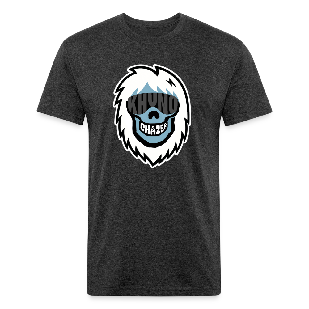 Chazer X Khuno: Skeleton Yeti Tee - heather black