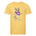Dancing Frenchie Tee - pastel yellow
