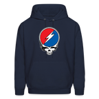 Grateful Skull Hoodie - navy