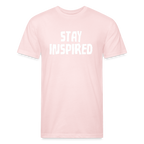 Stay Inspired Tee - blush pink 