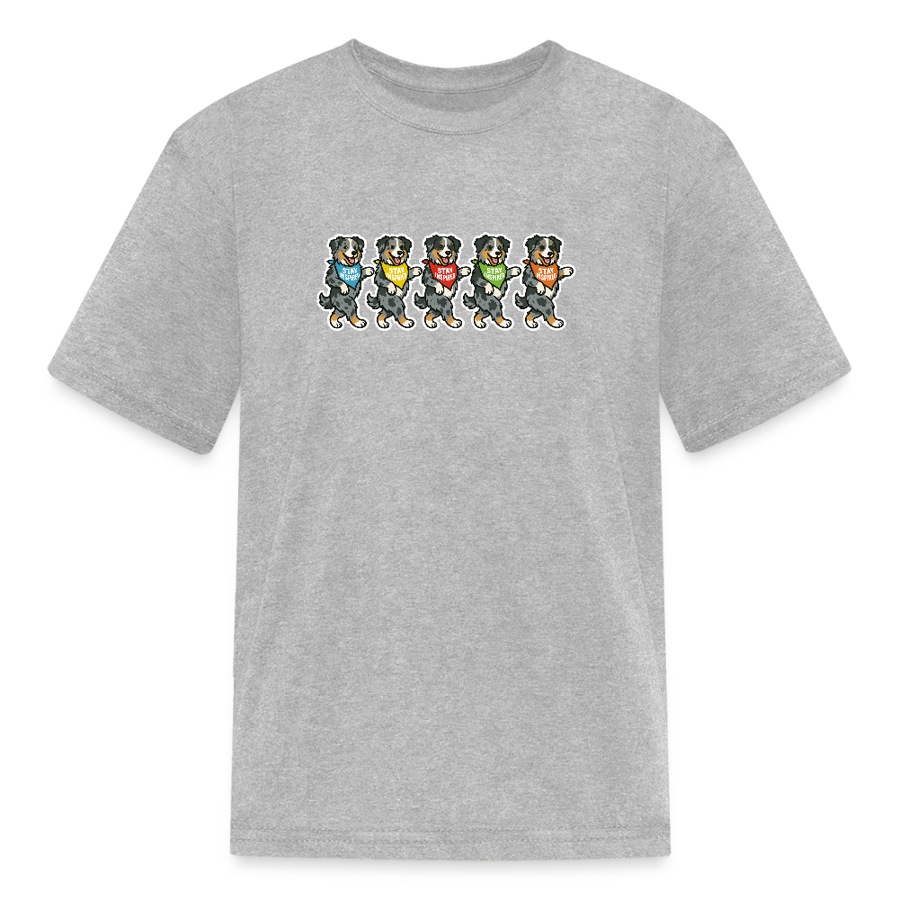 Dancing Aussies Kids' T-Shirt - heather gray