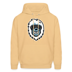Chazer X Khuno: Skeleton Yeti Hoodie - light gold 