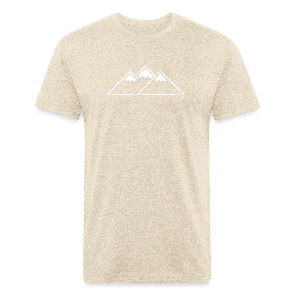 Peaks Tee - heather cream