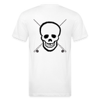 Skull & Rods Tee - white