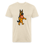 German Shepherd Tee - heather cream