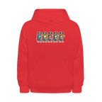 Dancing Aussies Kids' Hoodie - red