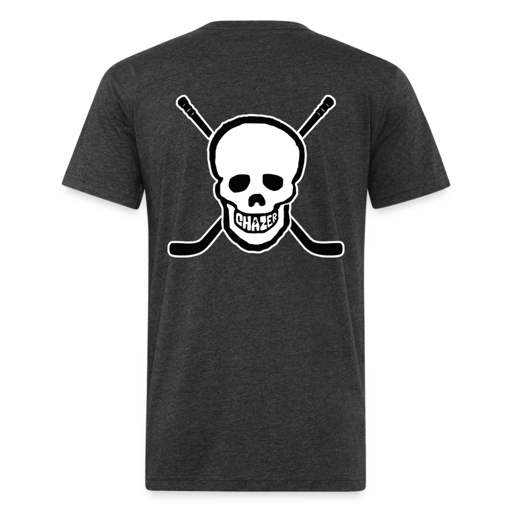 Skull and Hockey Sticks - heather black
