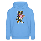 Dancing Berner Hoodie - carolina blue