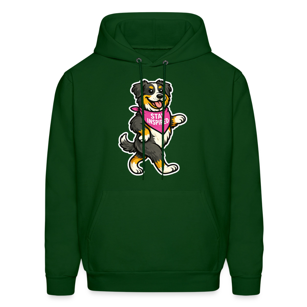 Dancing Berner Hoodie - forest green