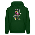 Dancing Berner Hoodie - forest green