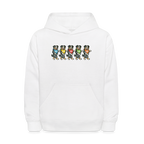 Dancing Aussies Kids' Hoodie - white