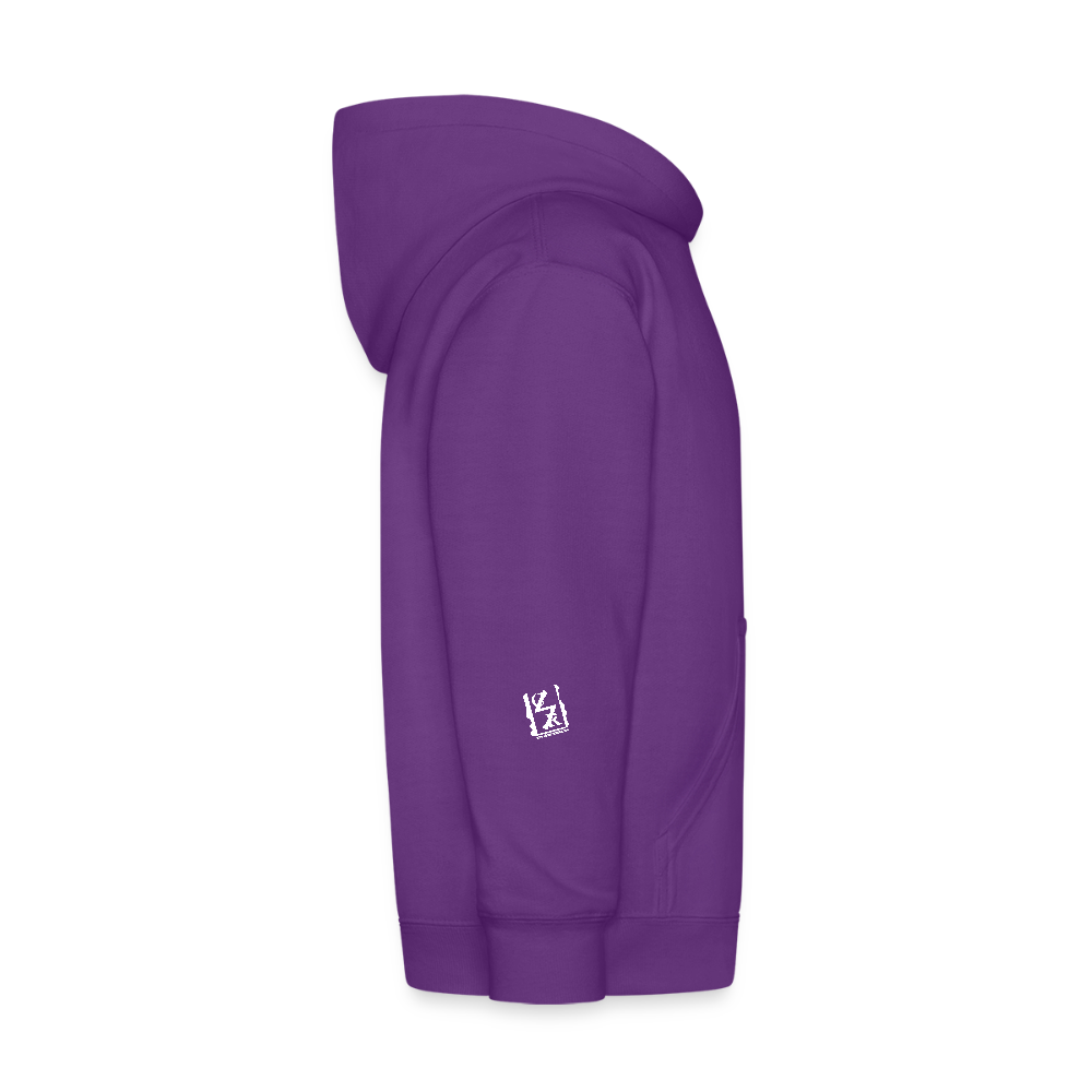 Grateful Skull Kids Hoodie - purple