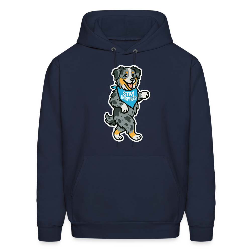 Dancing Aussie Hoodie - navy