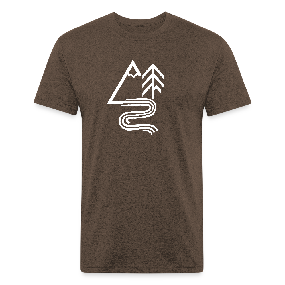 Explorer Tee - heather espresso