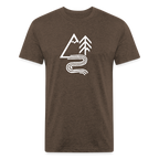 Explorer Tee - heather espresso