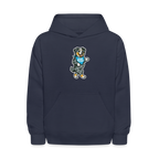 Dancing Aussie Kids Hoodie - navy