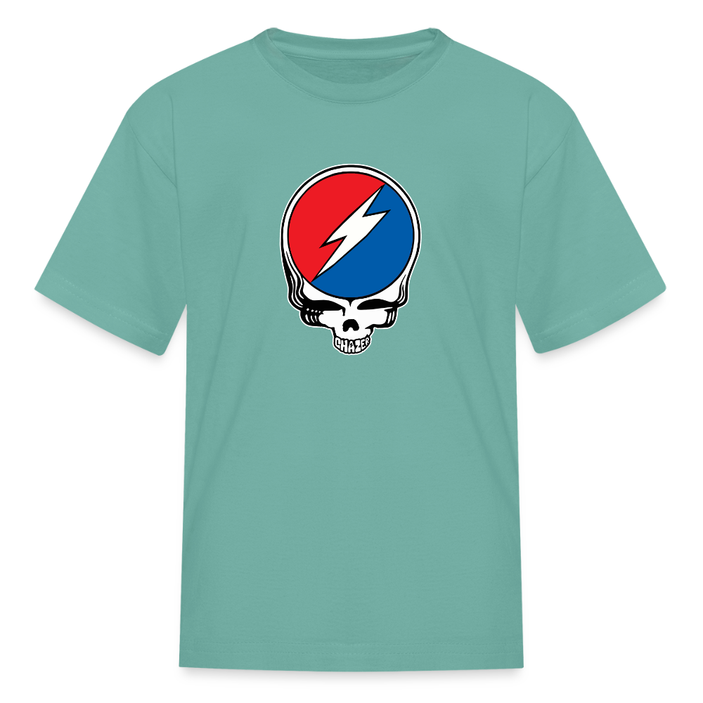 Grateful Skull Kids T-Shirt - aquatic