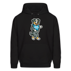 Dancing Aussie Hoodie - black