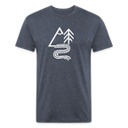 Explorer Tee - heather navy