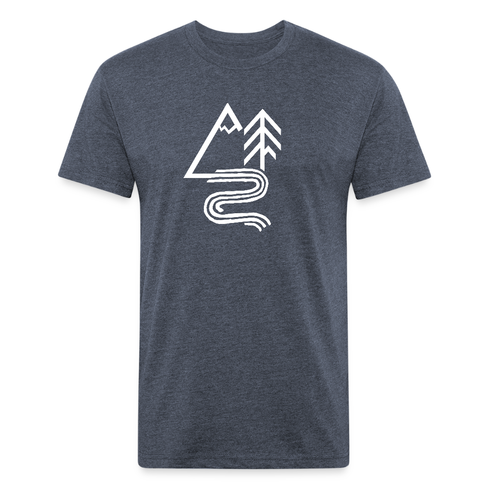 Explorer Tee - heather navy