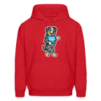 Dancing Aussie Hoodie - red