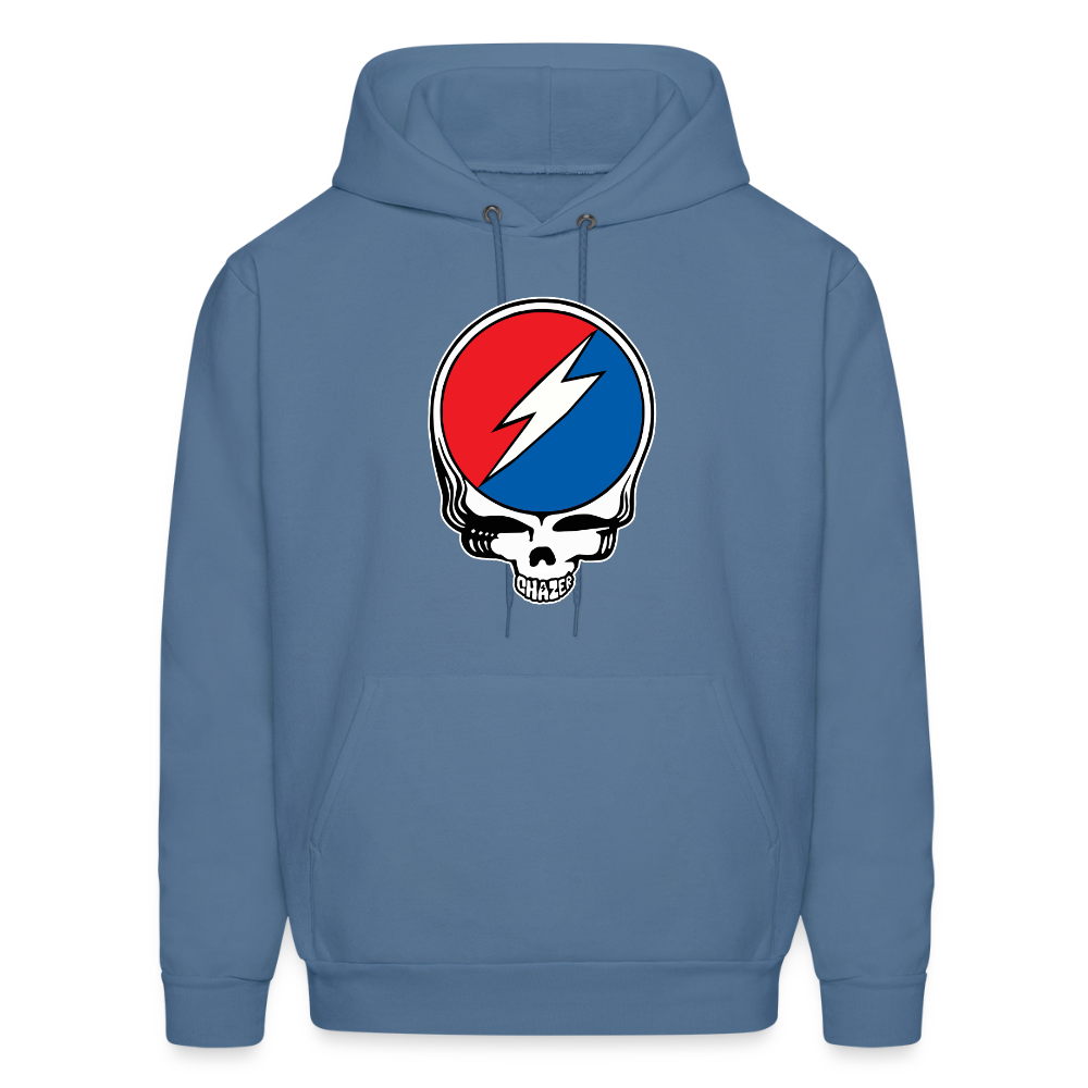 Grateful Skull Hoodie - denim blue