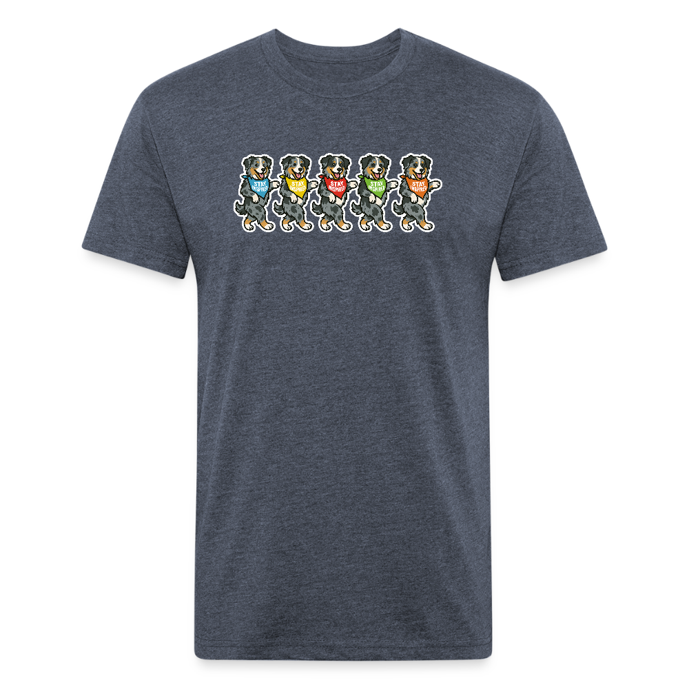 Dancing Aussie Tee - heather navy