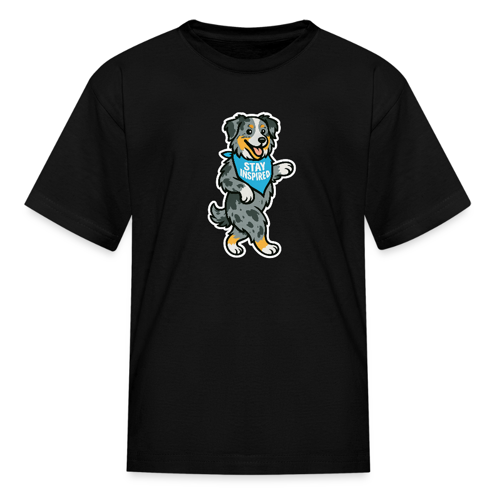 Dancing Aussie Kids T-Shirt - black