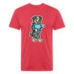 Dancing Aussie Tee - heather red