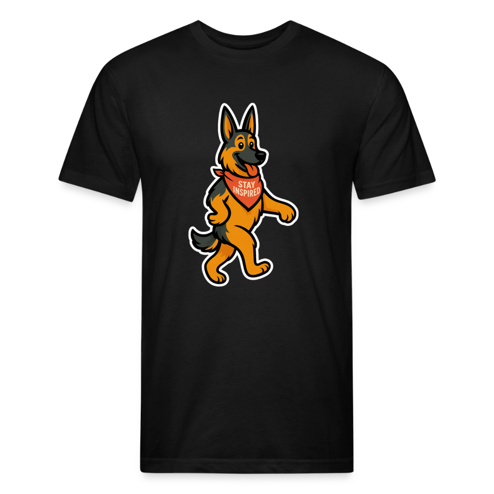 German Shepherd Tee - black