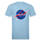 Space Travel Tee - heather blue
