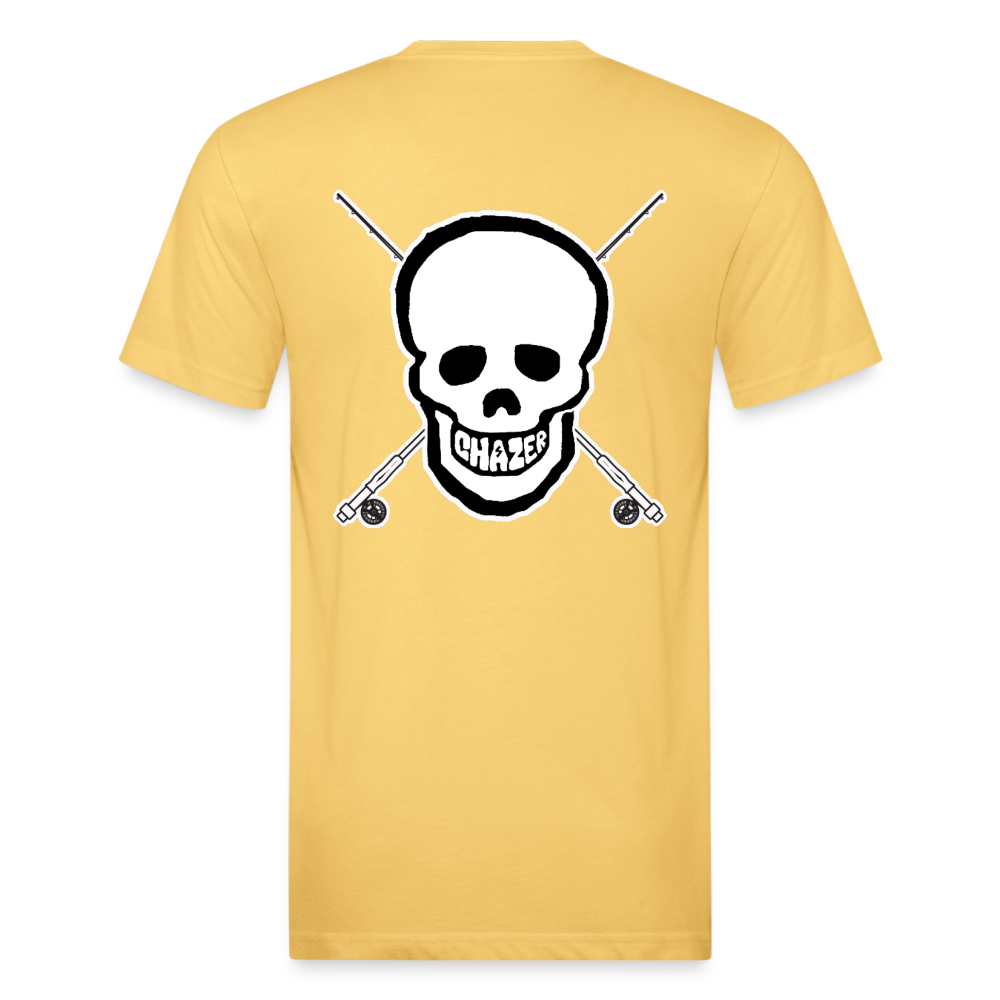 Skull & Rods Tee - pastel yellow