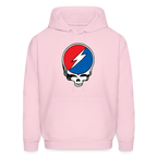 Grateful Skull Hoodie - pale pink