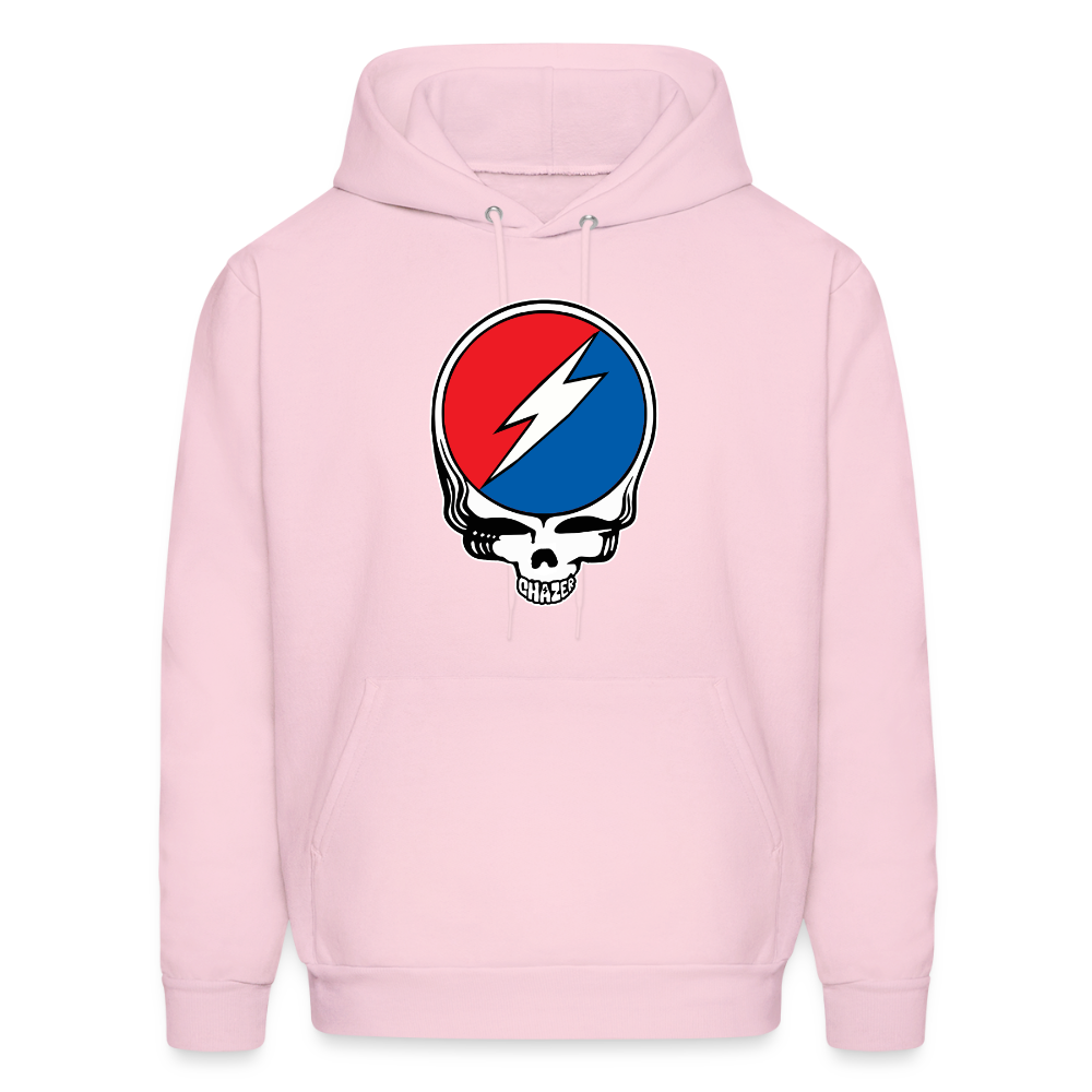 Grateful Skull Hoodie - pale pink