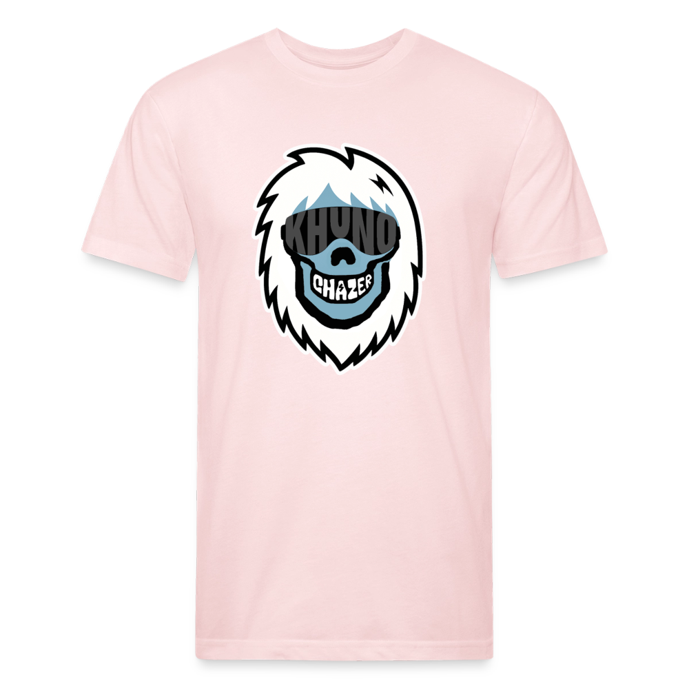 Chazer X Khuno: Skeleton Yeti Tee - blush pink 