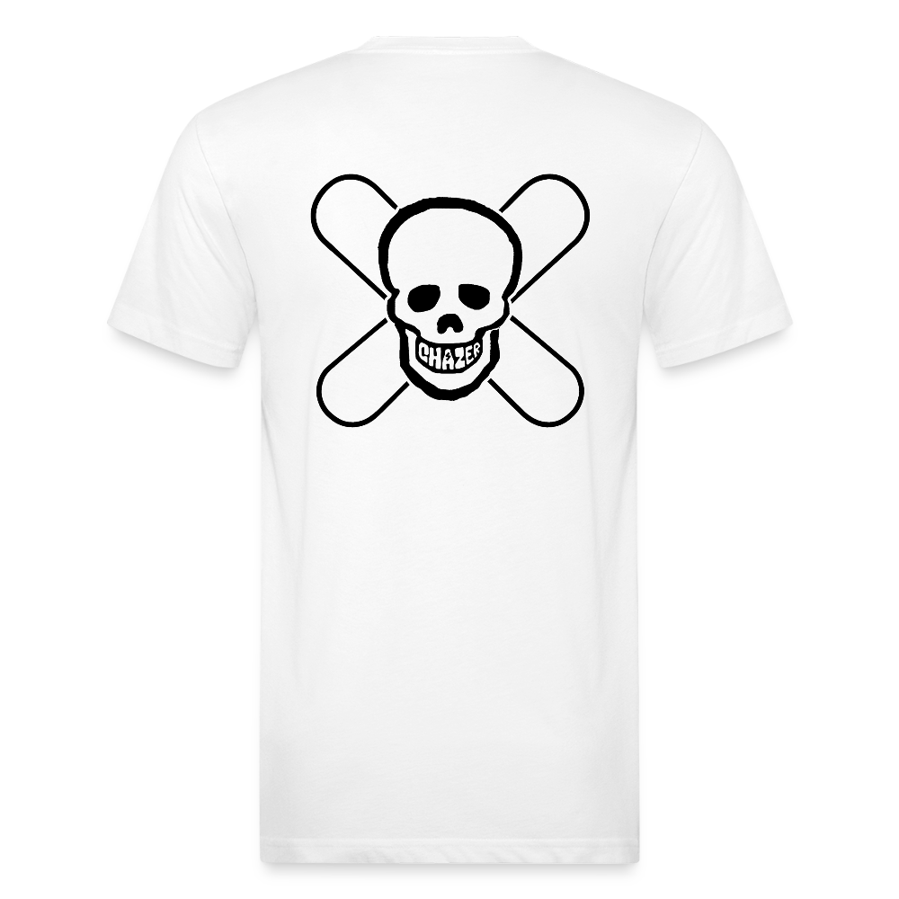 Skull & Snowboards Tee - white