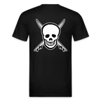 Skull & Surfboards Tee - black