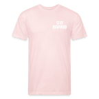 Skull & Snowboards Tee - blush pink 