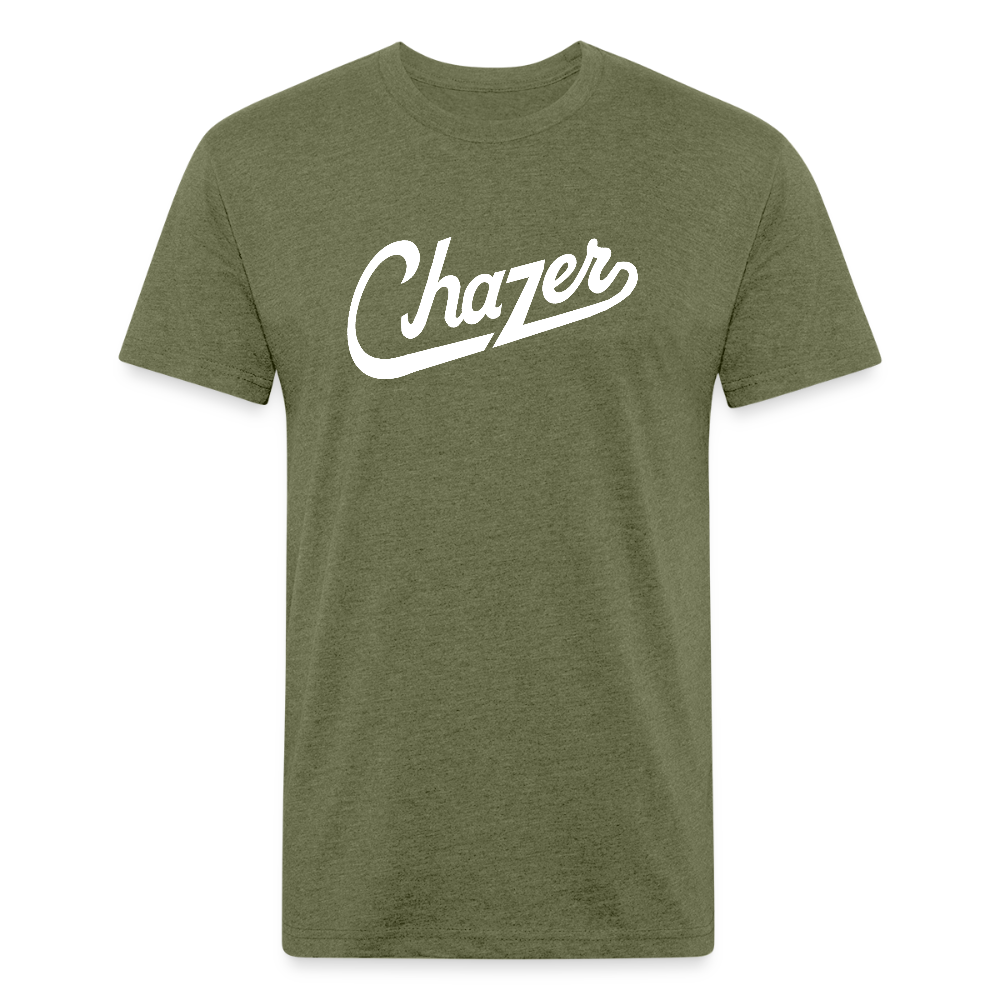 Chazer Varsity Tee - heather military green