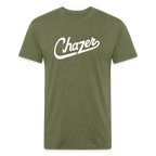 Chazer Varsity Tee - heather military green