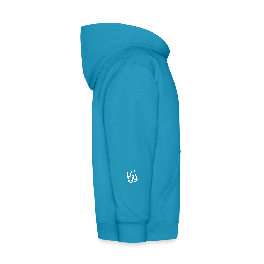 Dancing Aussies Kids' Hoodie - turquoise