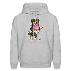 Dancing Berner Hoodie - heather gray