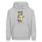 Dancing Pitbull Hoodie - heather gray