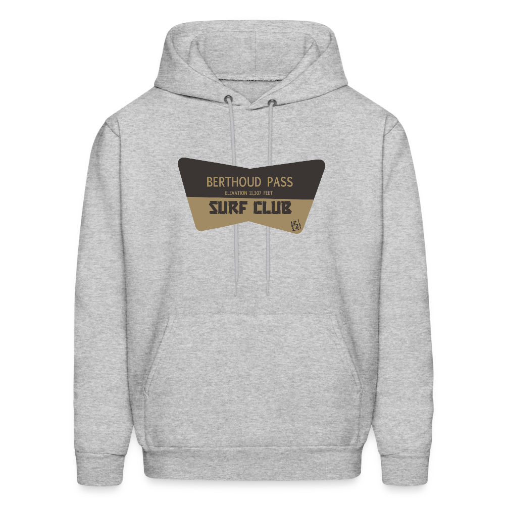 Berthoud Pass Surf Club Hoodie - heather gray