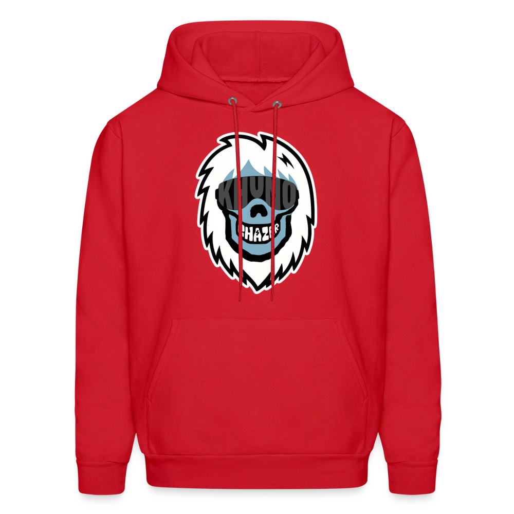 Chazer X Khuno: Skeleton Yeti Hoodie - red