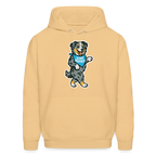 Dancing Aussie Hoodie - light gold 
