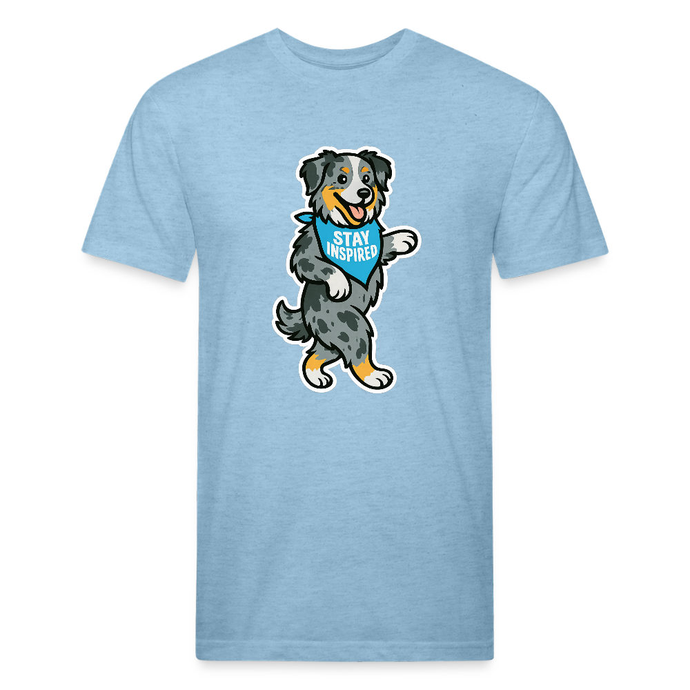 Dancing Aussie Tee - heather blue