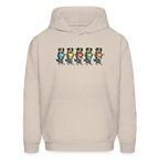Dancing Aussies Hoodie - Sand